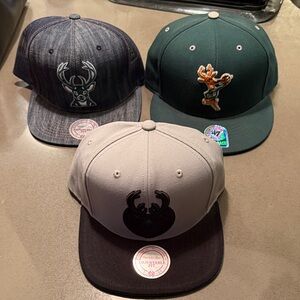 47 Brand Men's Milwaukee Bucks snapbacks